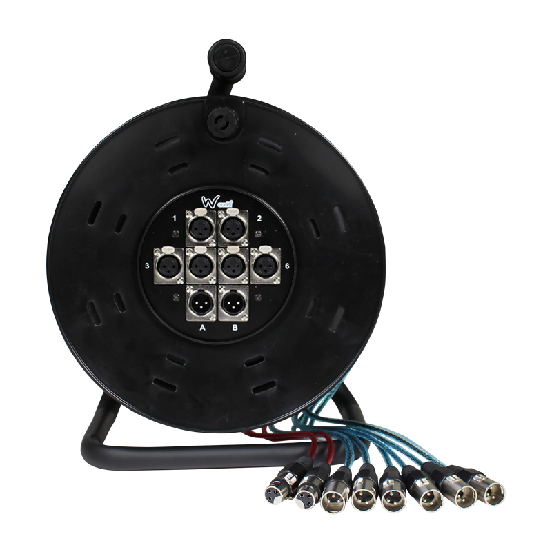 8 Way 15m Stage Snake Showtec